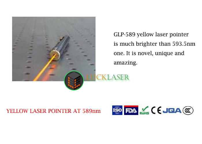 589nm 黄色レーザーポインター 0.6~5mW